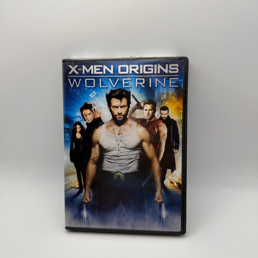 X-Men Origins Wolverine DVD 2009 Marvel Hugh Jackman Action Movie